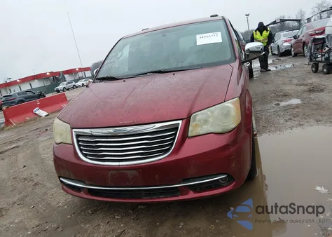 2013 Chrysler Town & Country Touring-L из США, поврежденный, VIN 2C4RC1CG9DR713696
